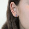 Gifts GEORGE THOMPSON | The Tanzanite Oval Shape Earrings