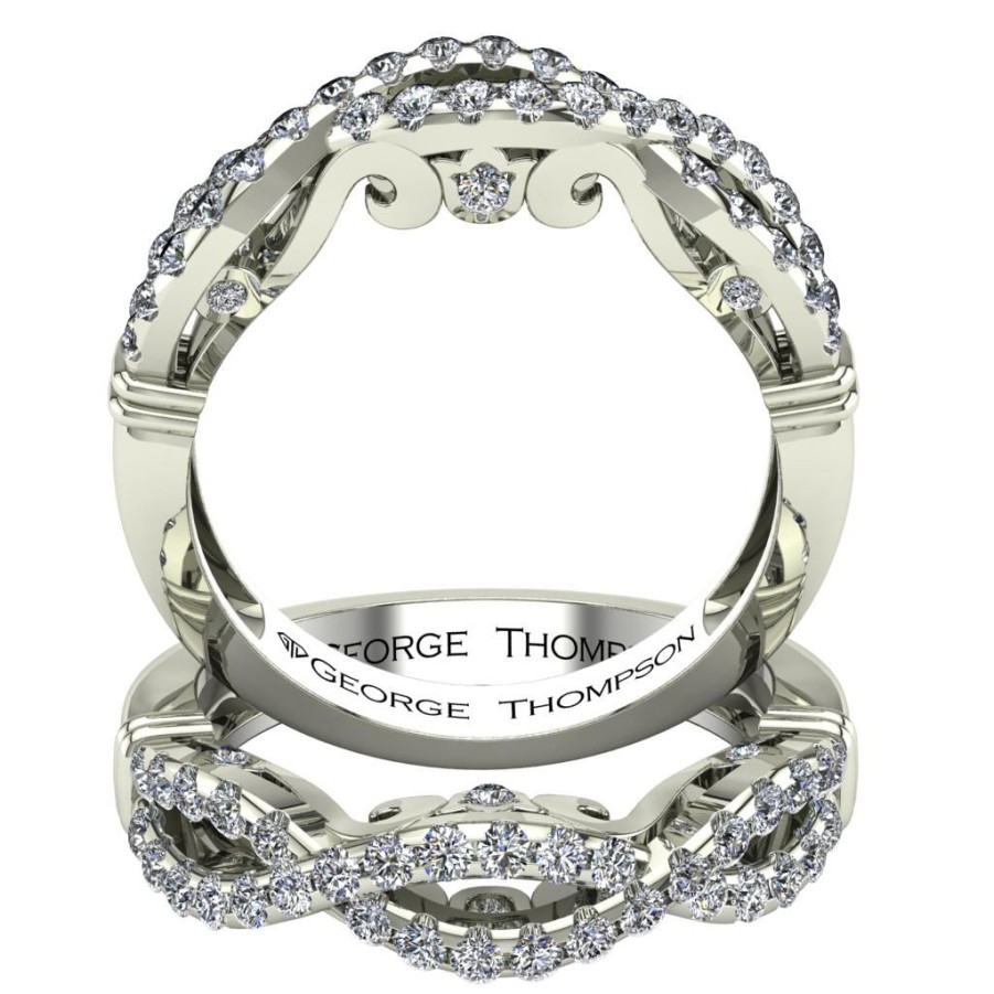 Engagement & Wedding GEORGE THOMPSON | 3 Stackable Diamond Rings