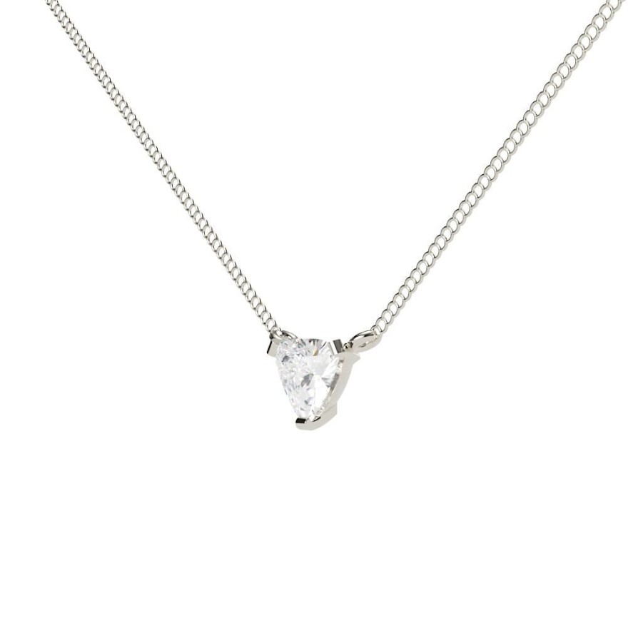 Gifts GEORGE THOMPSON | The Amiana Trilliant Cut Solitaire Pendant