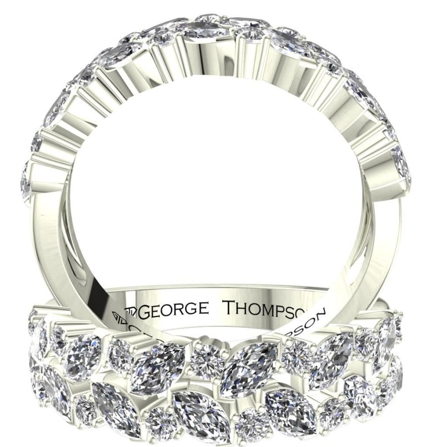 Engagement & Wedding GEORGE THOMPSON | 3 Stackable Diamond Rings