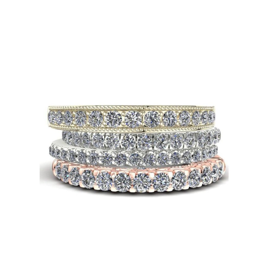 Engagement & Wedding GEORGE THOMPSON | 4 Stackable Diamond Rings