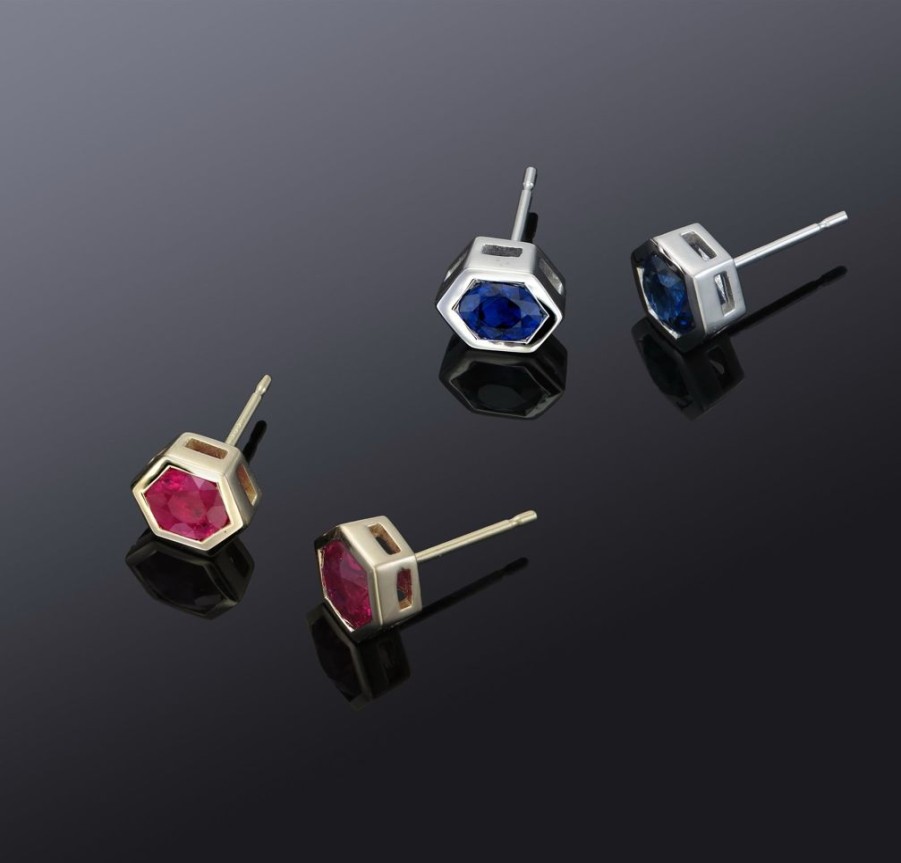 Gifts GEORGE THOMPSON | The Hexada Stud Earrings